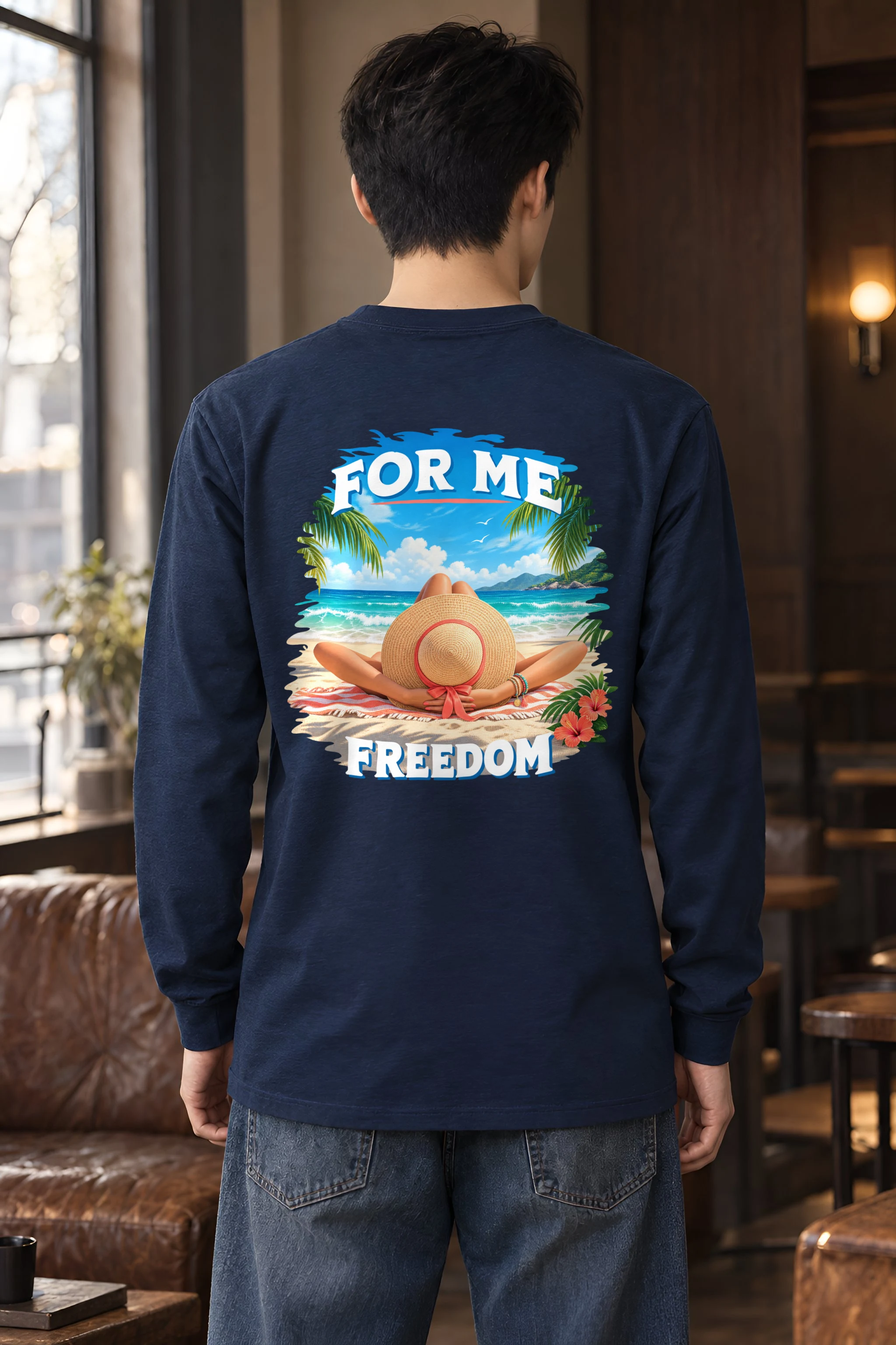 "For Me Freedom" Unisex Longsleeve T-shirt