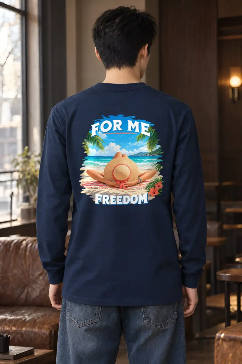 "For Me Freedom" Unisex Longsleeve T-shirt