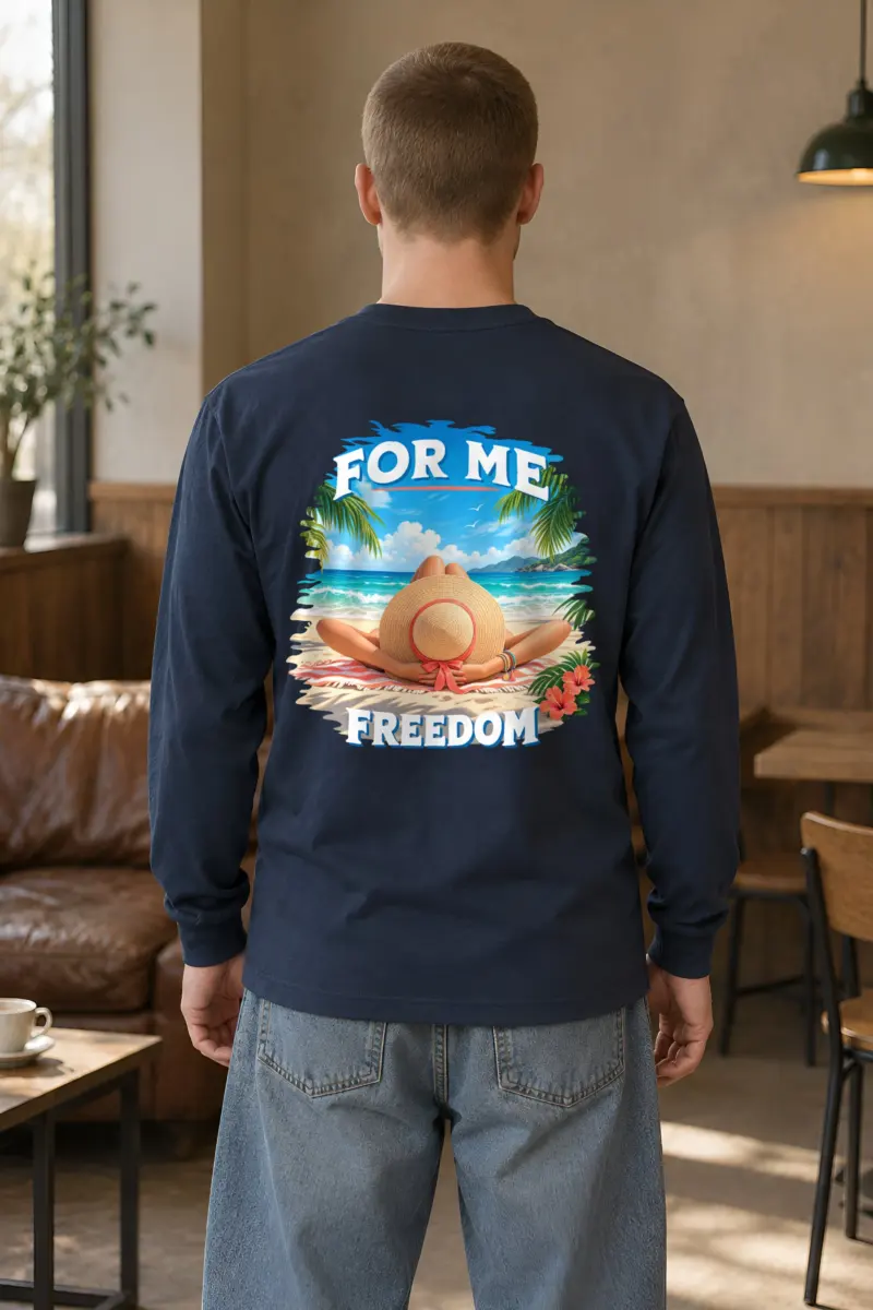 "For Me Freedom" Unisex Longsleeve T-shirt