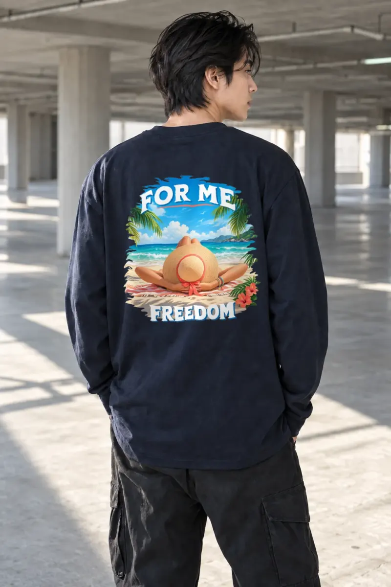 "For Me Freedom" Unisex Longsleeve T-shirt | Gildan 2400