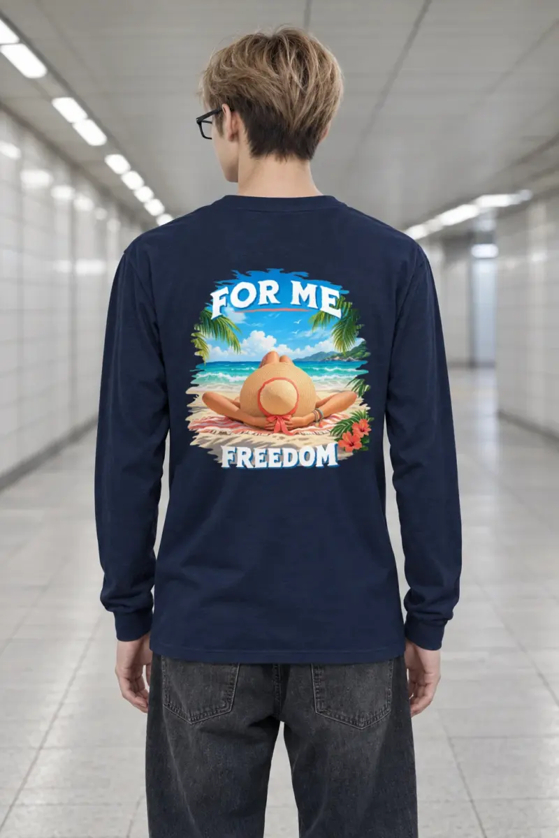 "For Me Freedom" Unisex Longsleeve T-shirt | Gildan 2400