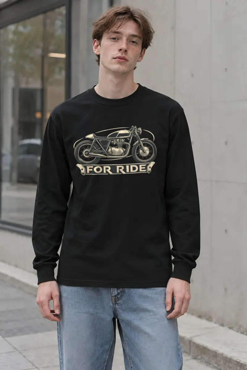 "For Ride" Unisex Longsleeve T-shirt