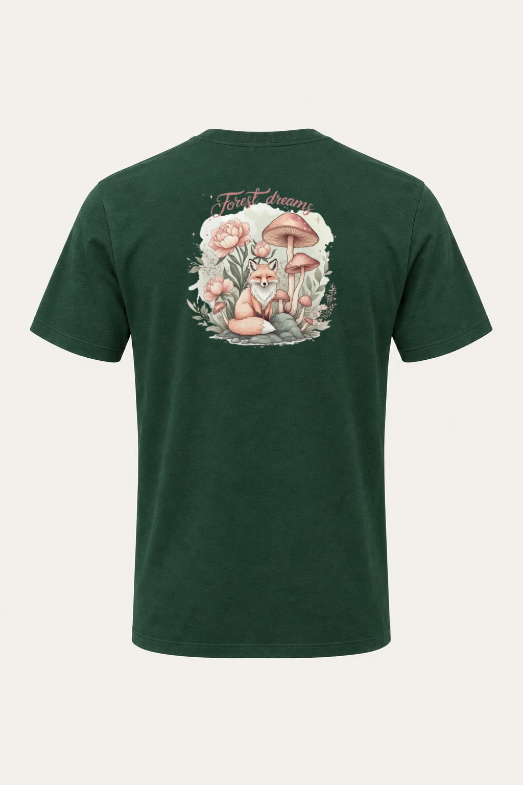 "Forest Dreams" Heavyweight Unisex Crewneck T-shirt | Gildan 5000