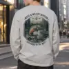 "Forest River Angler" Unisex Longsleeve T-shirt | Gildan 2400