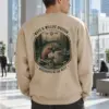 "Forest River Trout" Heavy Blend Unisex Crewneck Sweatshirt | Gildan 18000