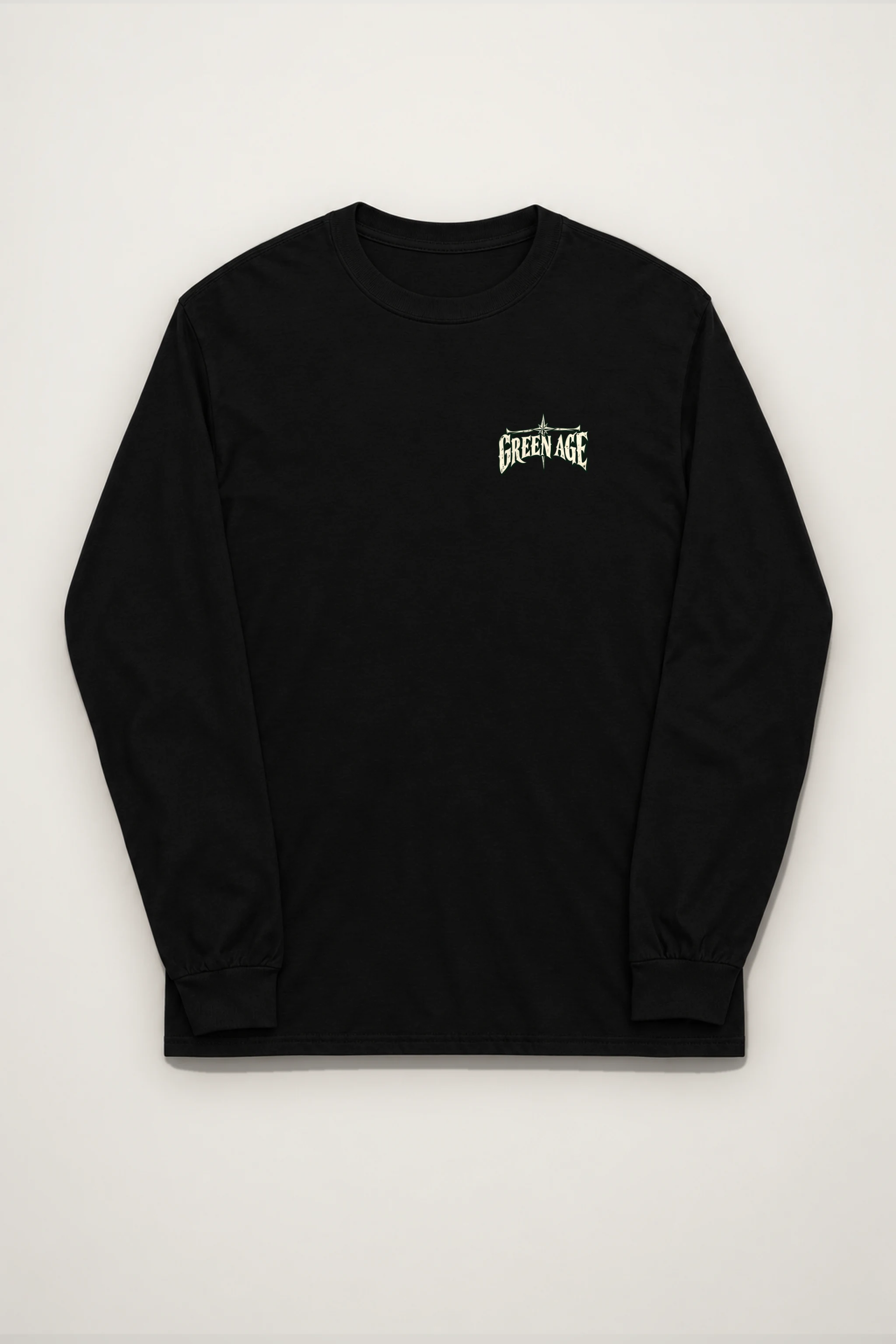 "Forest Road Motorcyclist" Unisex Longsleeve T-shirt