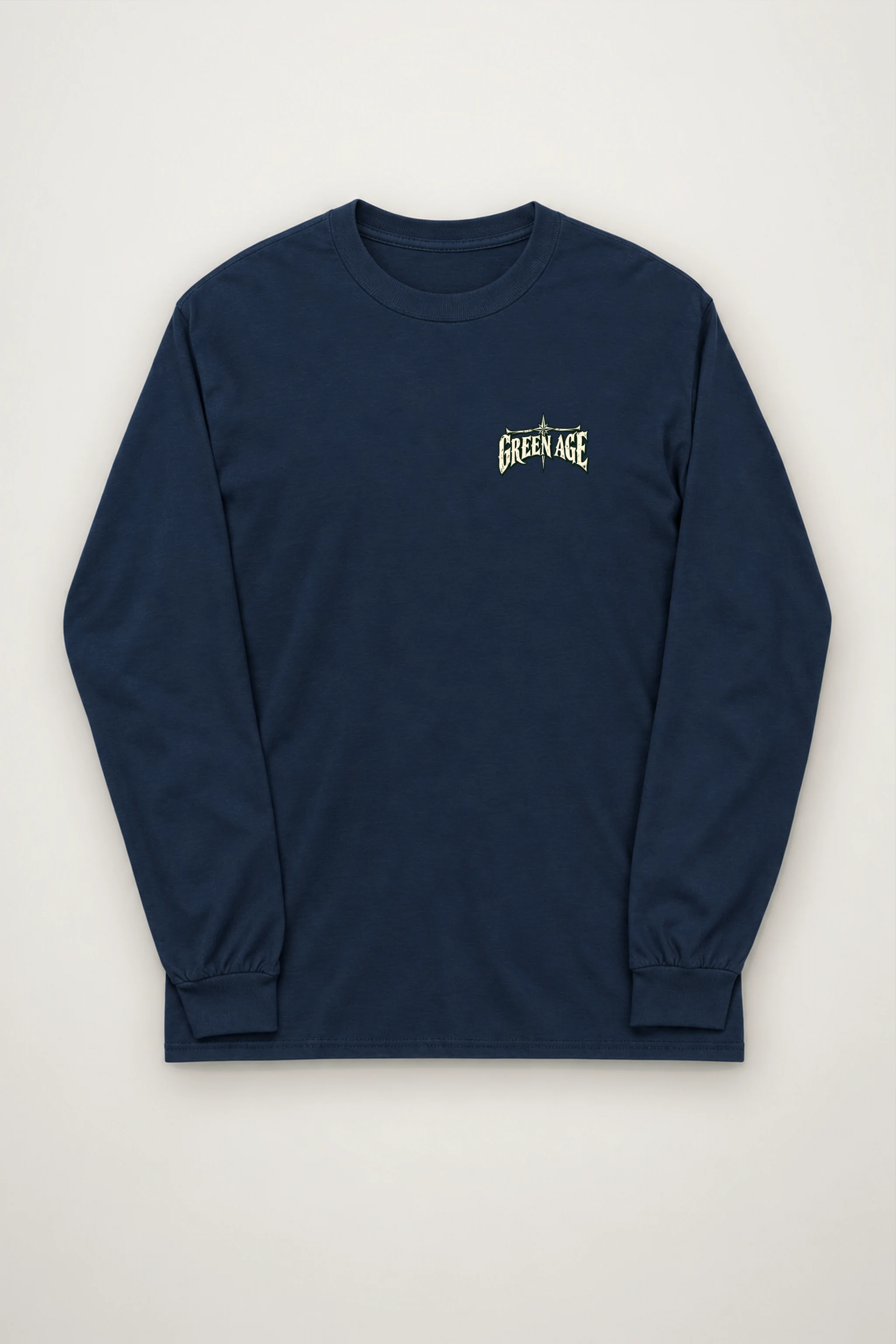 "Forest Road Motorcyclist" Unisex Longsleeve T-shirt