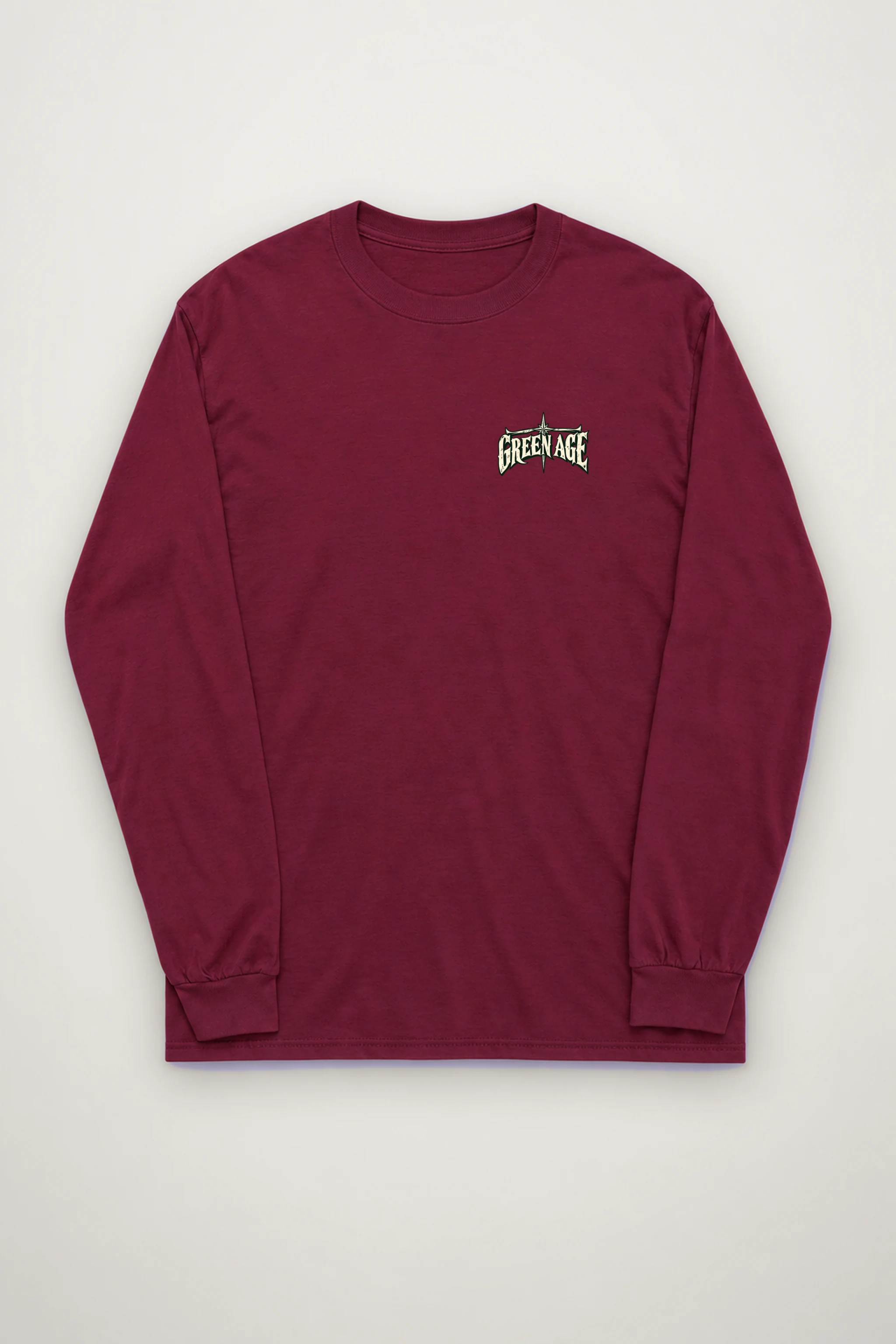 "Forest Road Motorcyclist" Unisex Longsleeve T-shirt