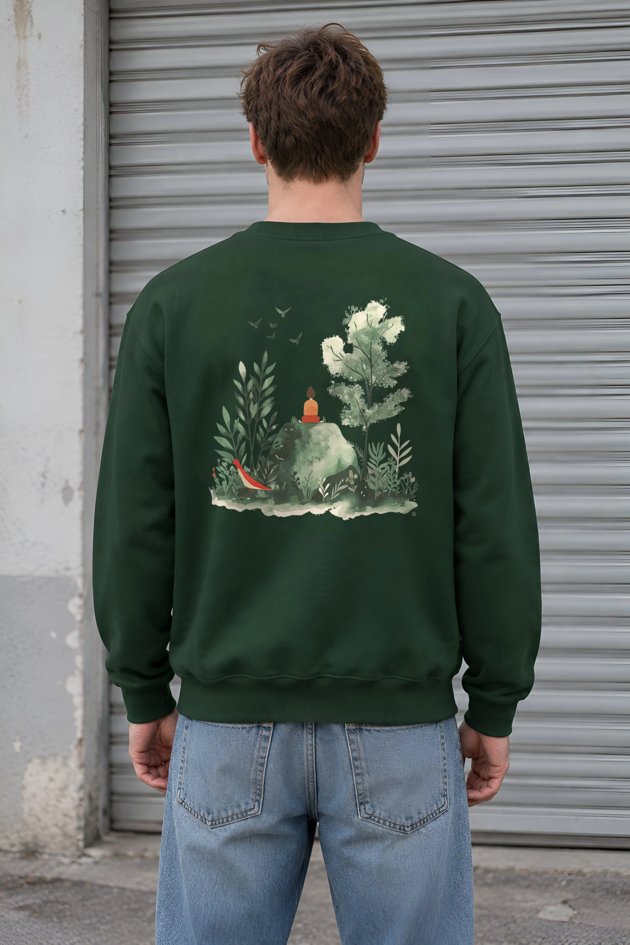 "Forest Stillness" 1 Crewneck Sweatshirt