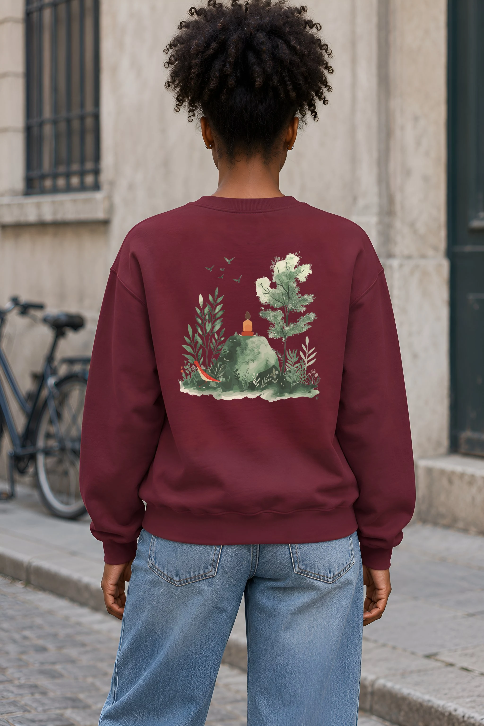 "Forest Stillness" 1 Crewneck Sweatshirt