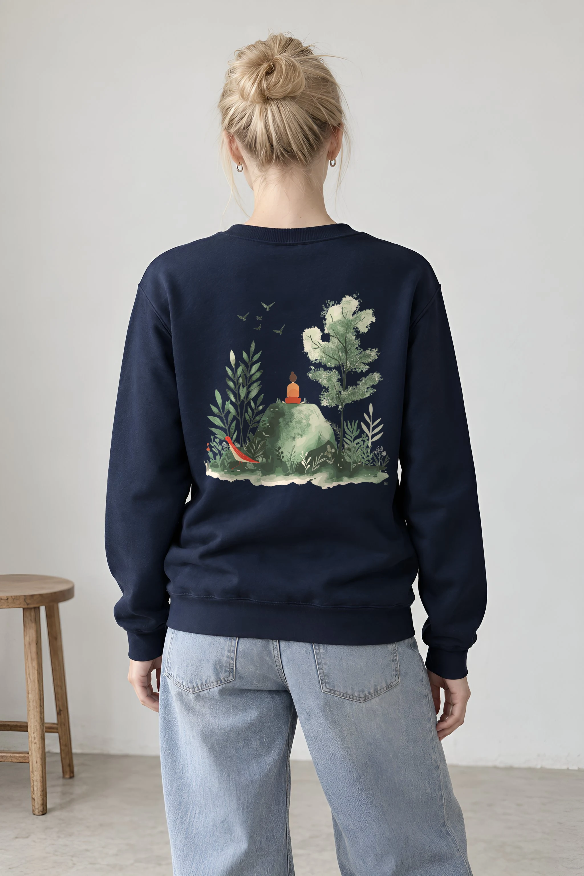 "Forest Stillness" 1 Crewneck Sweatshirt