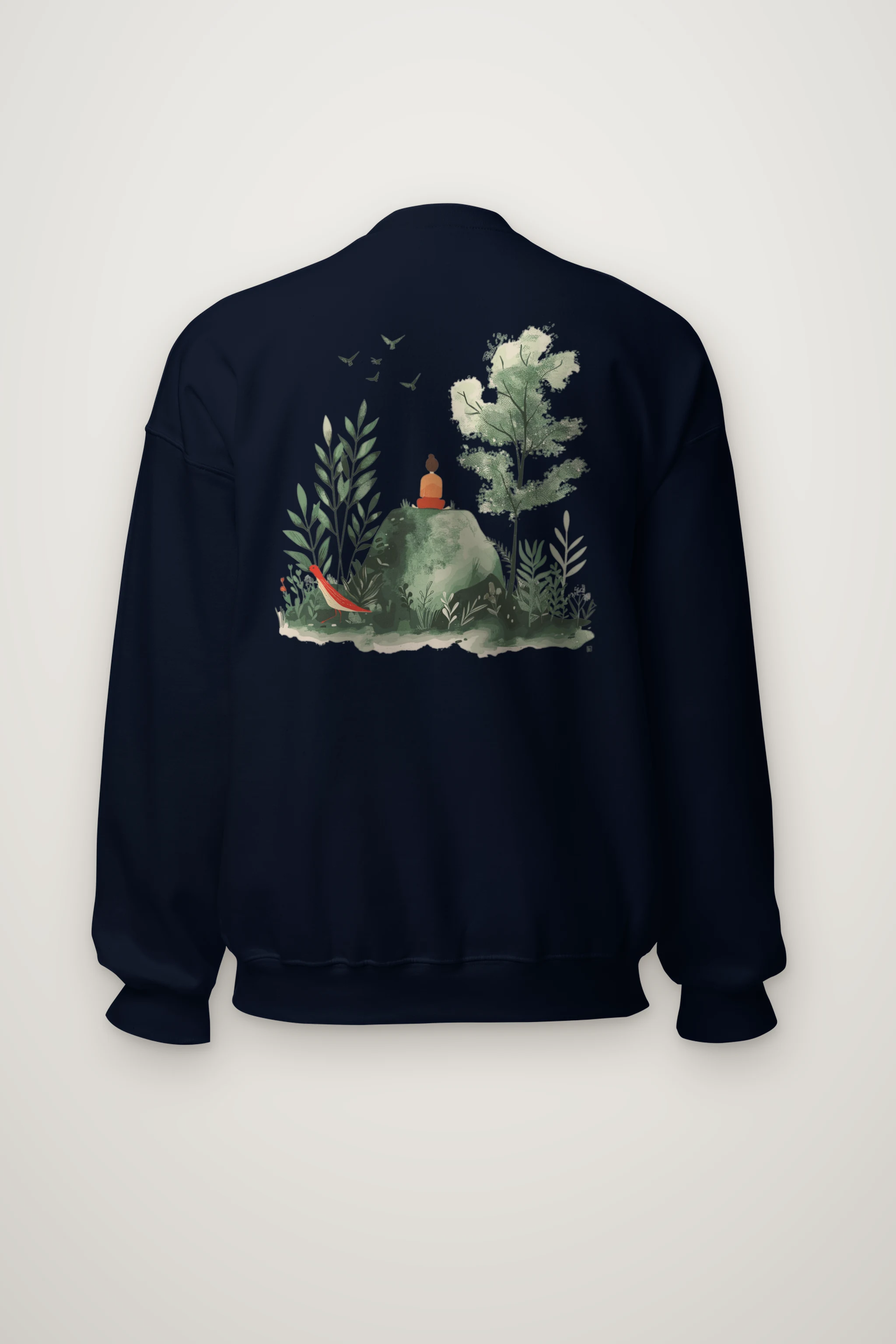"Forest Stillness" Heavy Blend Unisex Crewneck Sweatshirt