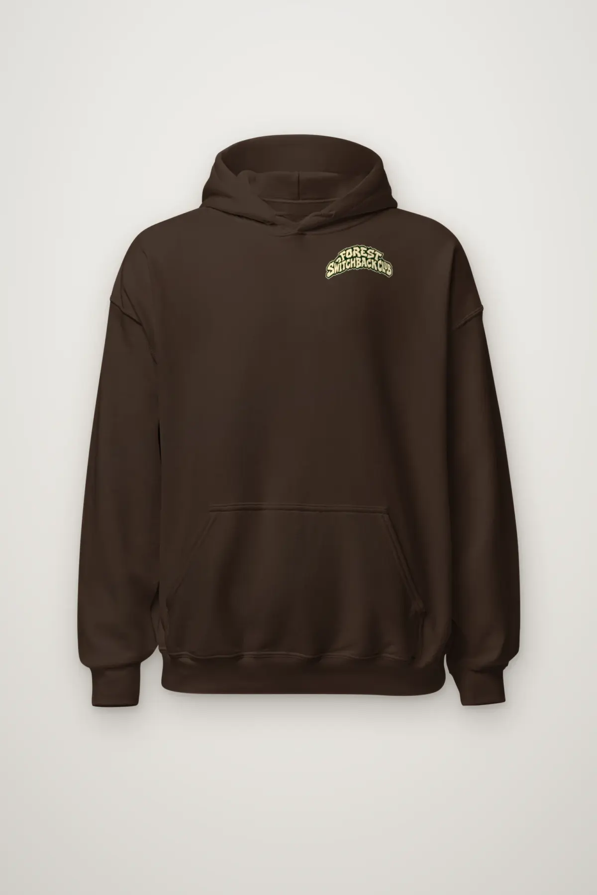 "Forest Switchback Club" Heavy Blend Unisex Pullover Hoodie