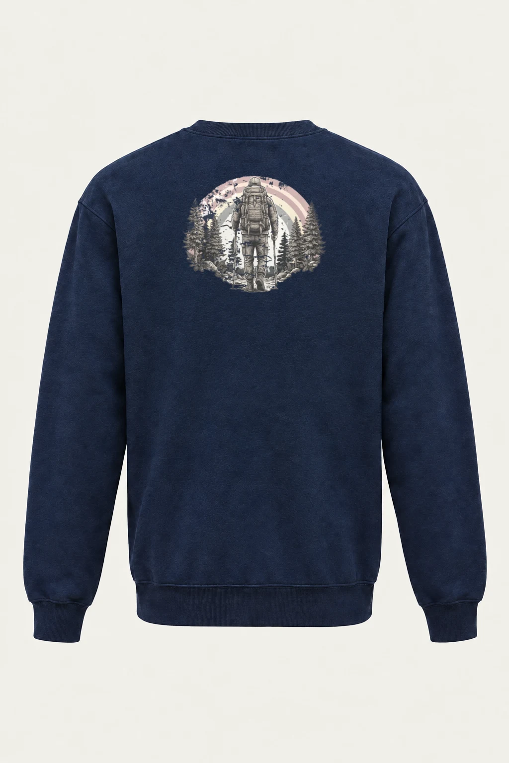 "Forest Trek Astronaut" Heavy Blend Unisex Crewneck Sweatshirt | Gildan 18000