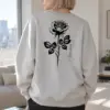 "Forever Love Rose" Heavy Blend Unisex Crewneck Sweatshirt | Gildan 18000