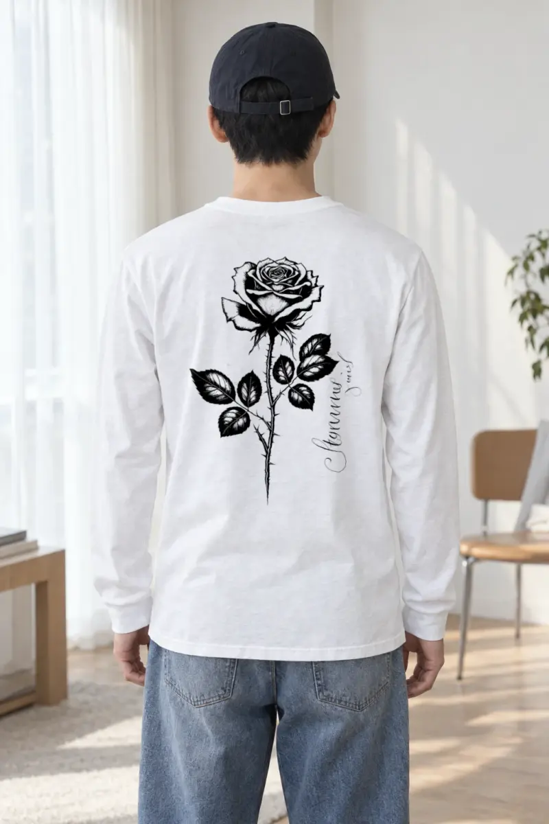"Forever Love Rose" Unisex Longsleeve T-shirt