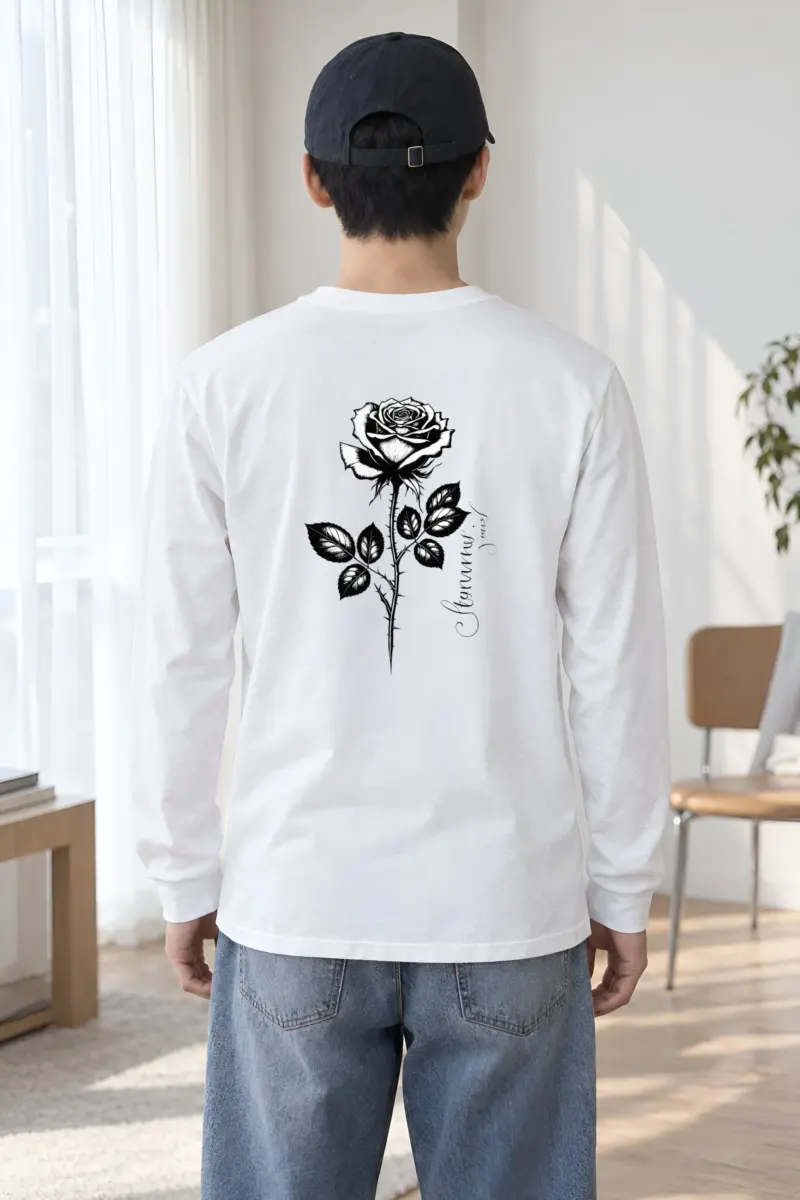 "Forever Love Rose" Unisex Longsleeve T-shirt