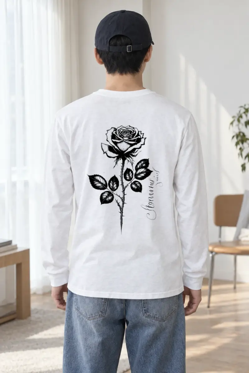 "Forever Love Rose" Unisex Longsleeve T-shirt