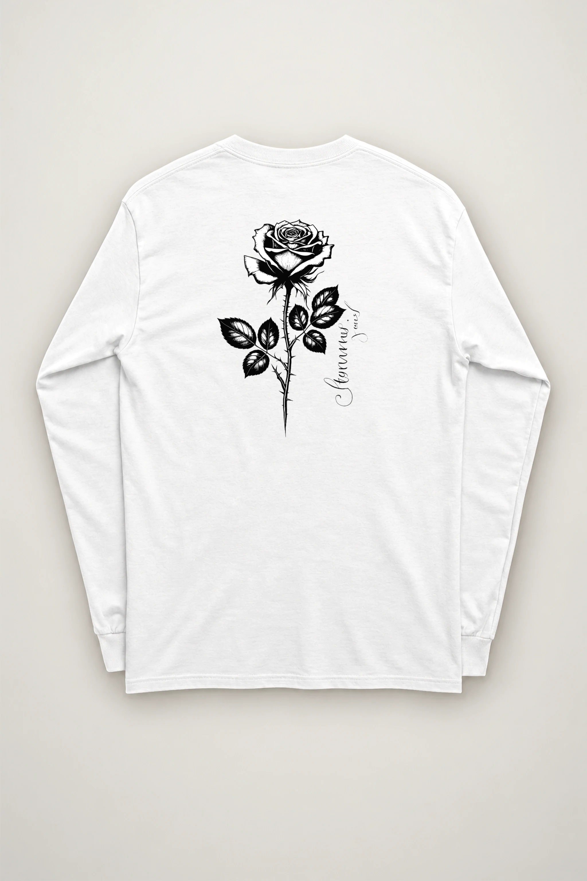 "Forever Love Rose" Unisex Longsleeve T-shirt