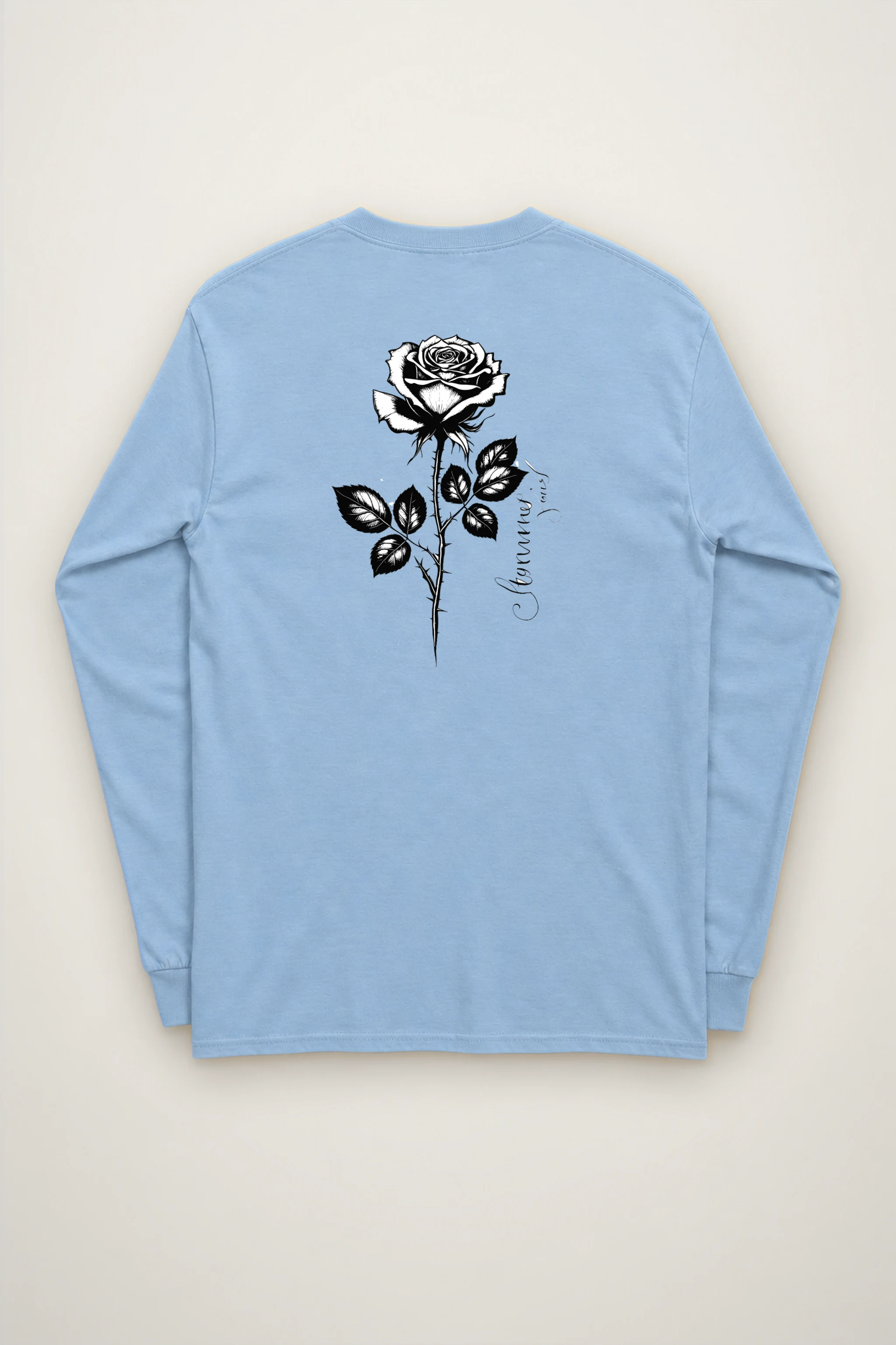 "Forever Love Rose" Unisex Longsleeve T-shirt