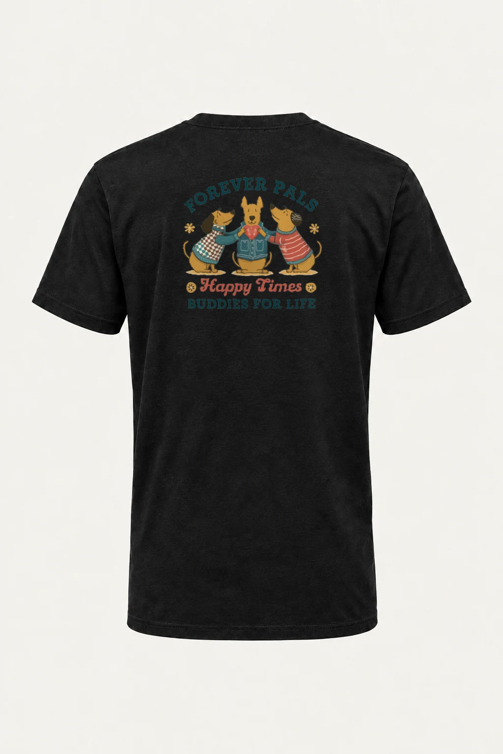 "Forever Pals" Heavyweight Unisex Crewneck T-shirt | Gildan 5000