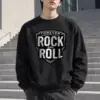 "Forever Rock And Roll" Heavy Blend Unisex Crewneck Sweatshirt | Gildan 18000