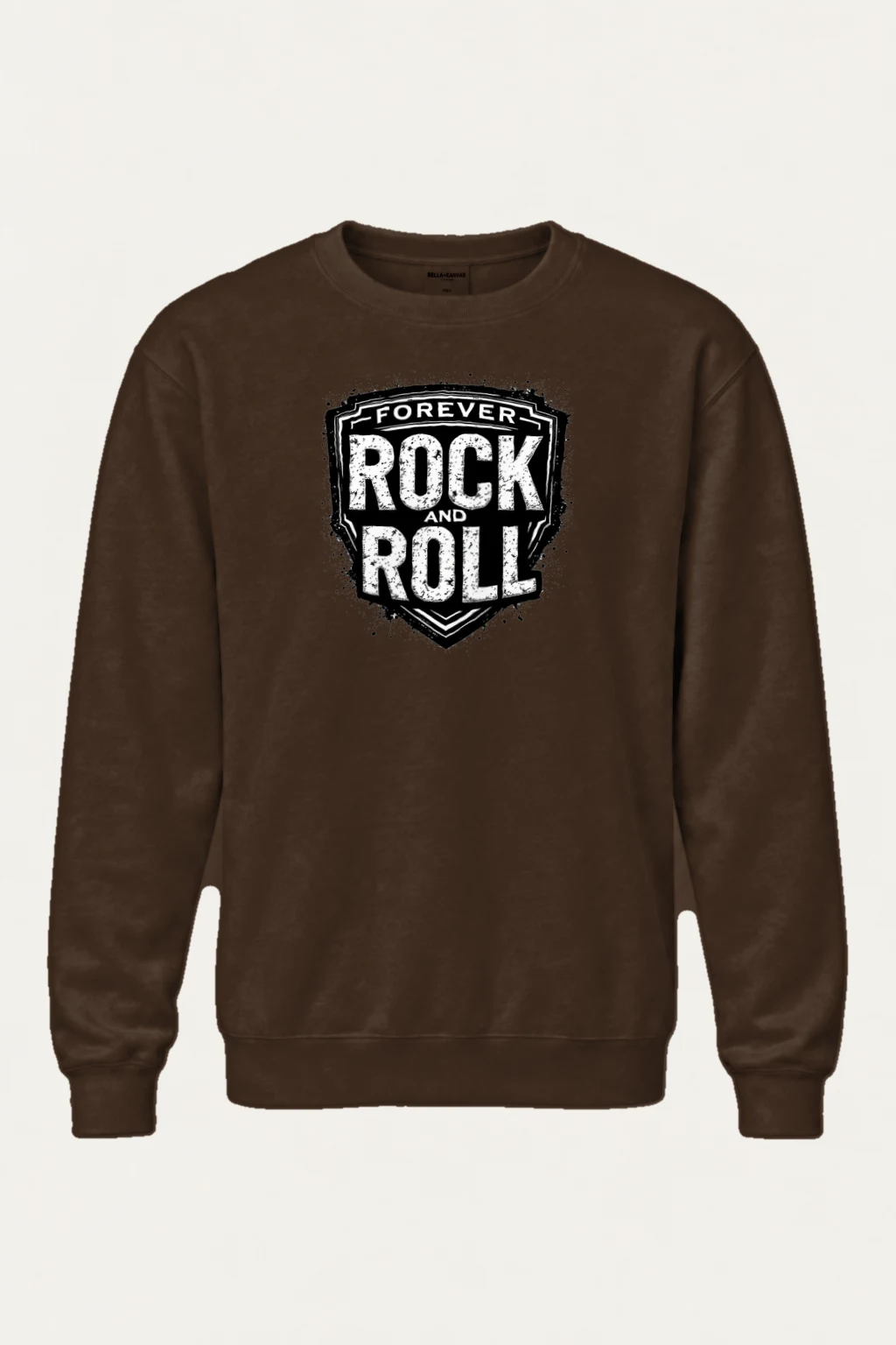 "Forever Rock And Roll" Heavy Blend Unisex Crewneck Sweatshirt | Gildan 18000