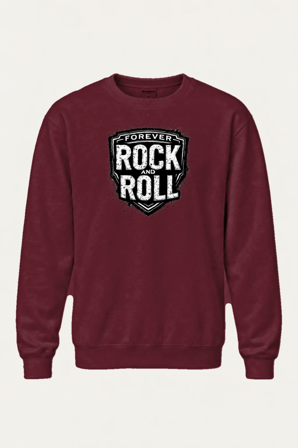 "Forever Rock And Roll" Heavy Blend Unisex Crewneck Sweatshirt | Gildan 18000