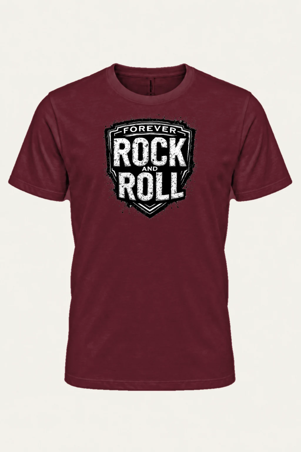 "Forever Rock And Roll" Heavyweight Unisex Crewneck T-shirt | Gildan 5000