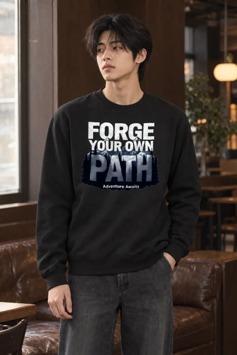 "Forge Your Own Path" Heavy Blend Unisex Crewneck Sweatshirt