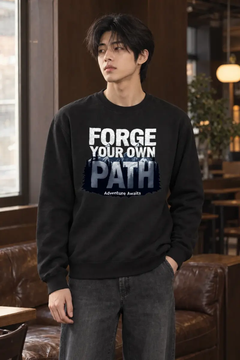 "Forge Your Own Path" Heavy Blend Unisex Crewneck Sweatshirt