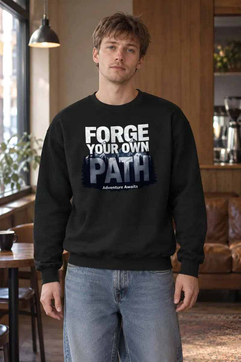 "Forge Your Own Path" Heavy Blend Unisex Crewneck Sweatshirt