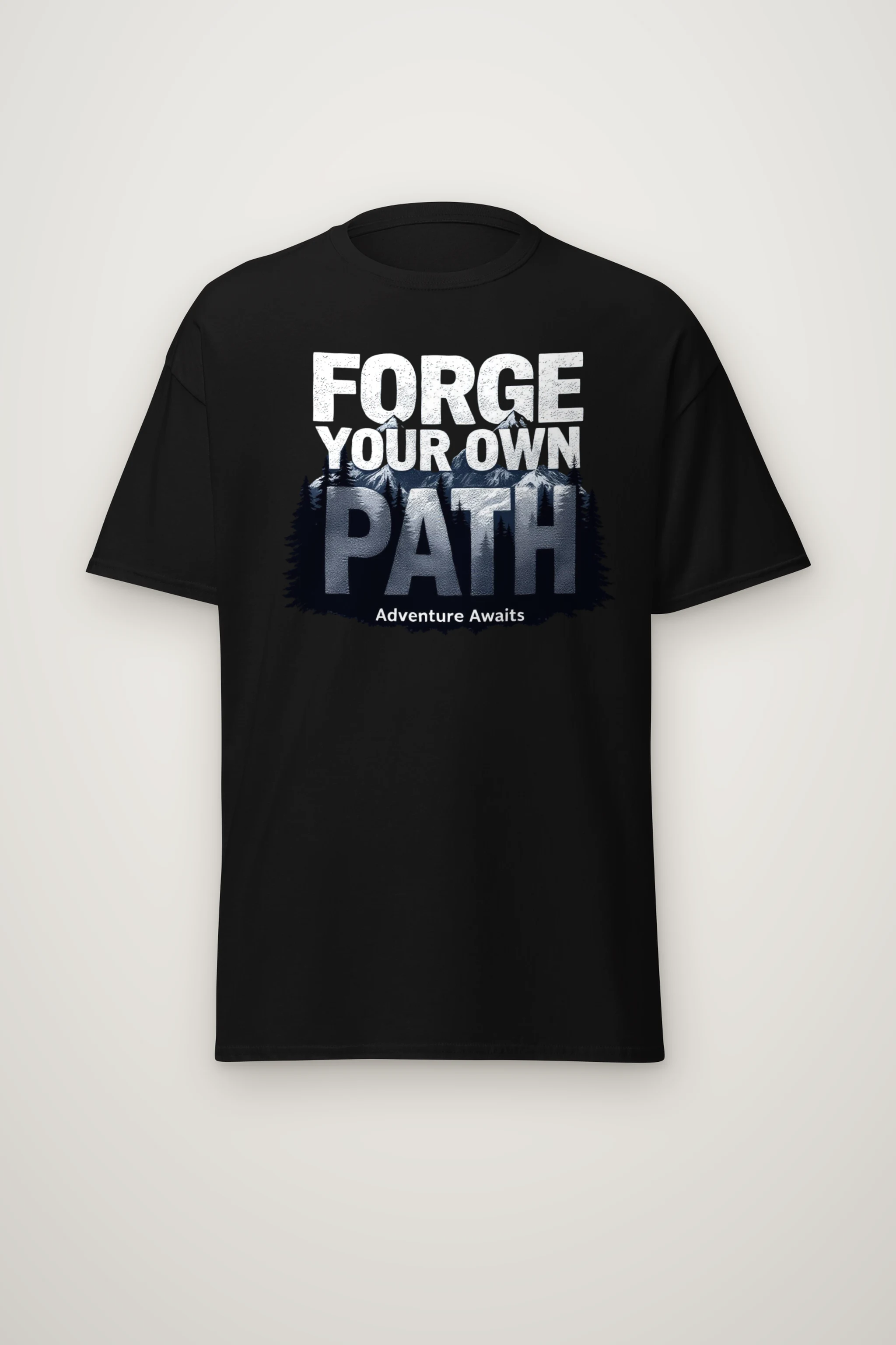 "Forge Your Own Path" Heavyweight Unisex Crewneck T-shirt