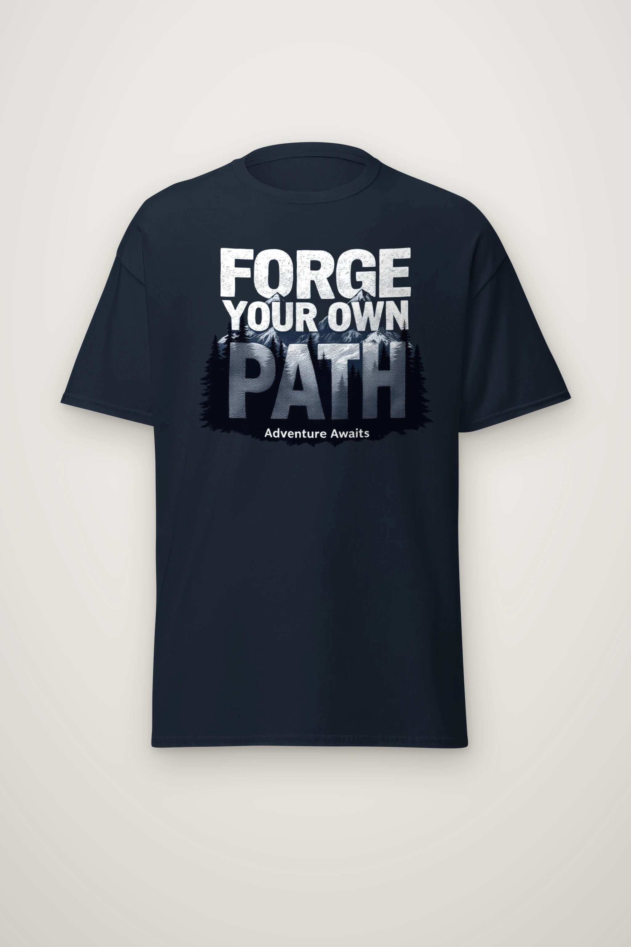 "Forge Your Own Path" Heavyweight Unisex Crewneck T-shirt