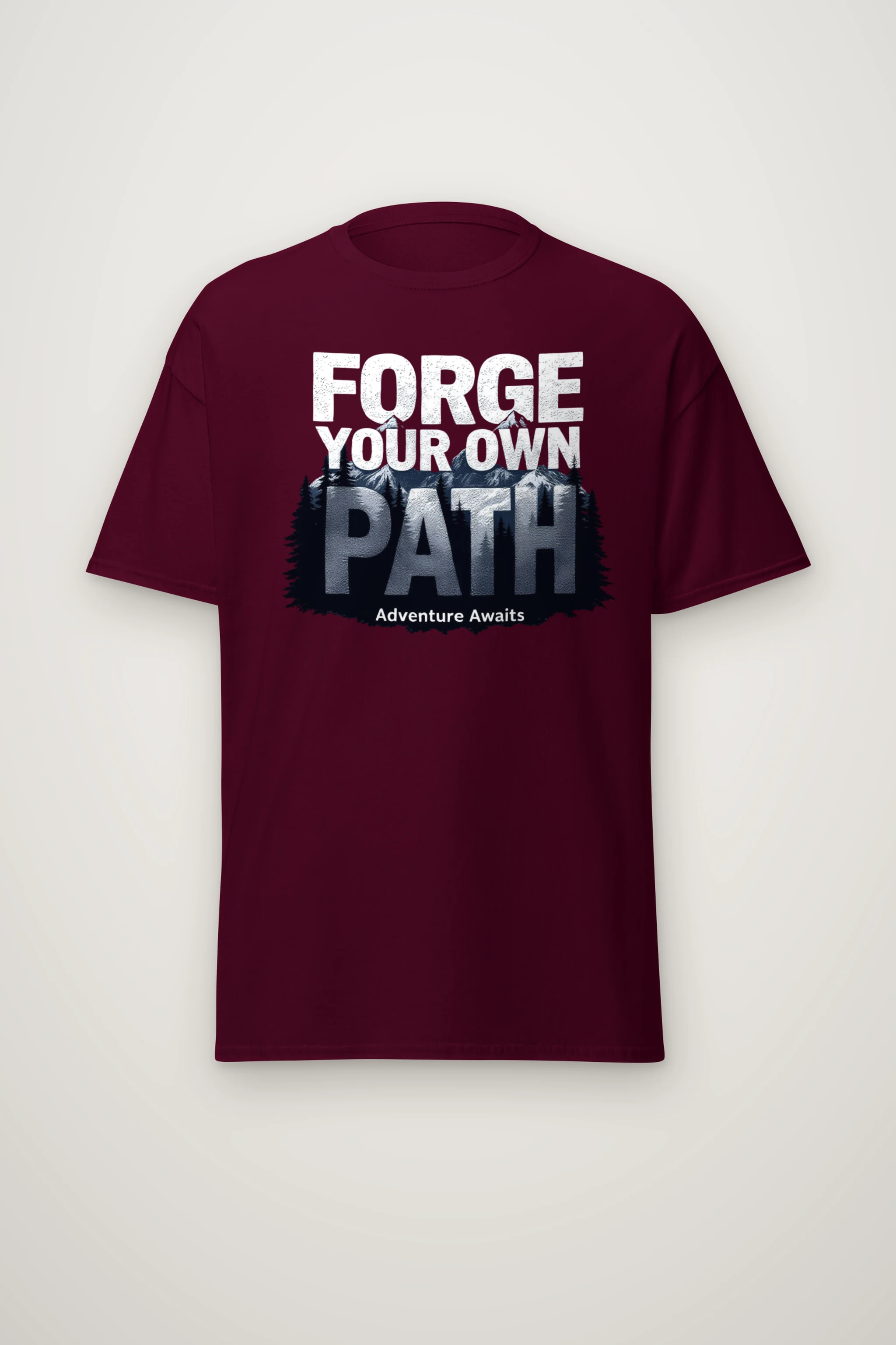 "Forge Your Own Path" Heavyweight Unisex Crewneck T-shirt