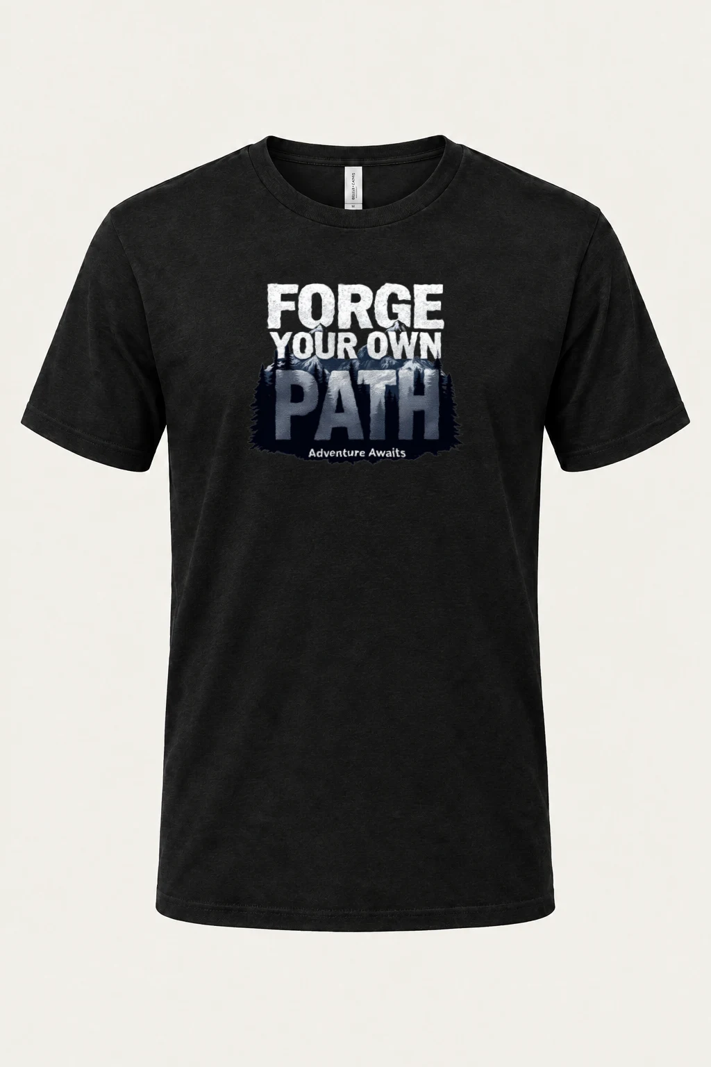 "Forge Your Own Path" Heavyweight Unisex Crewneck T-shirt | Gildan 5000