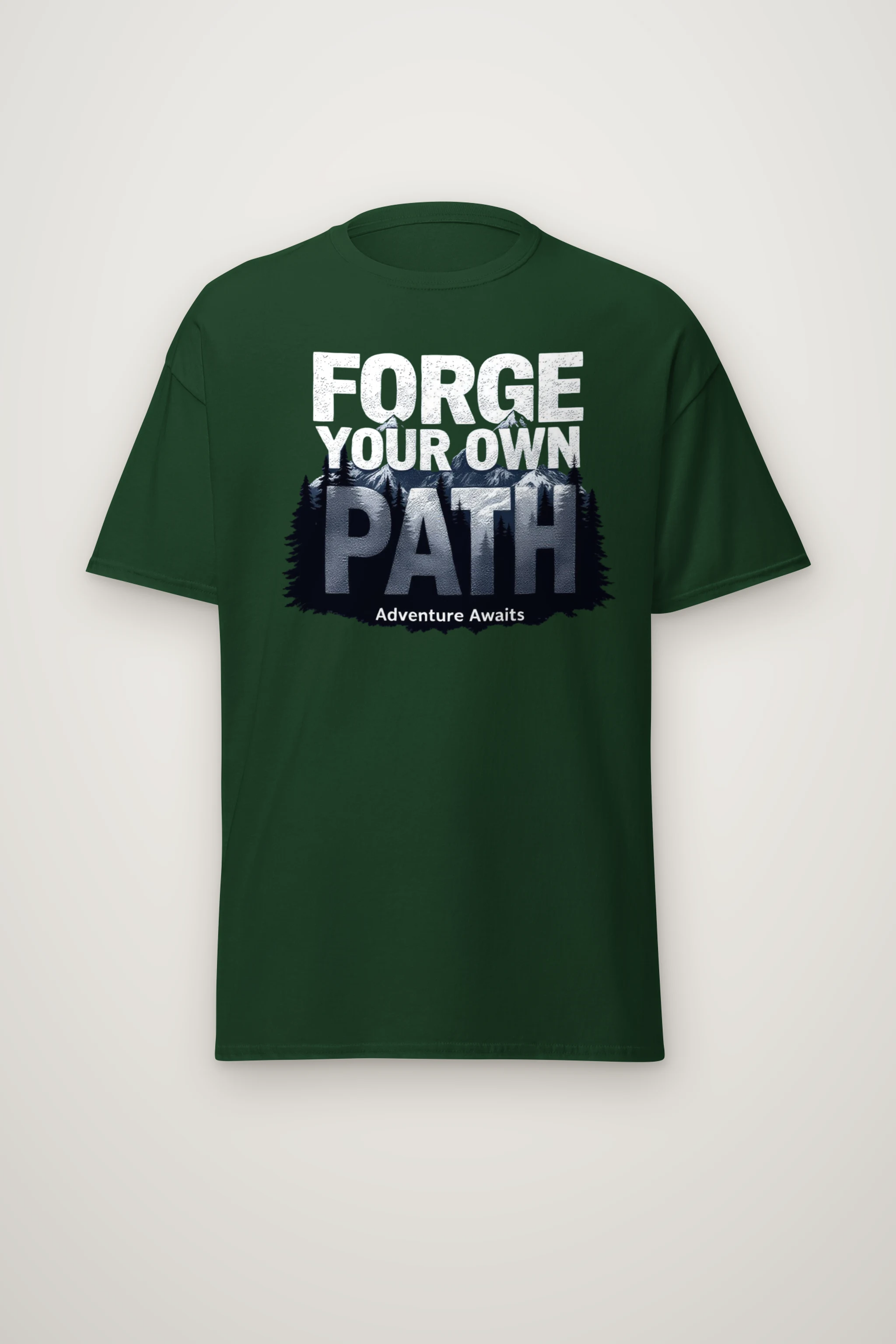 "Forge Your Own Path" Heavyweight Unisex Crewneck T-shirt