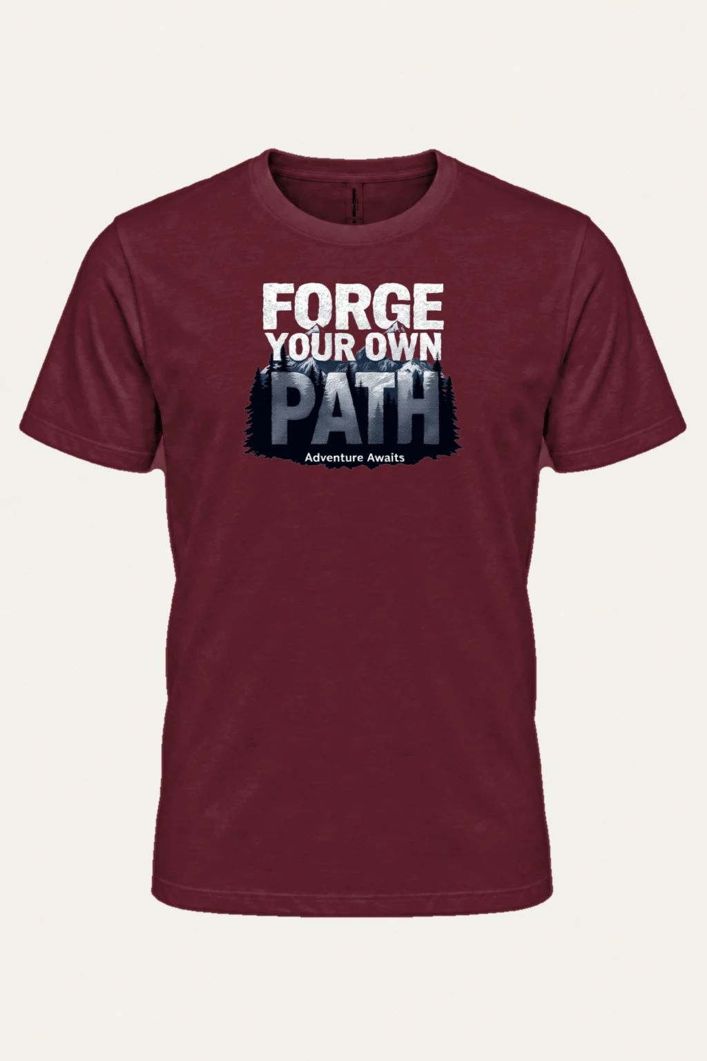 "Forge Your Own Path" Heavyweight Unisex Crewneck T-shirt | Gildan 5000