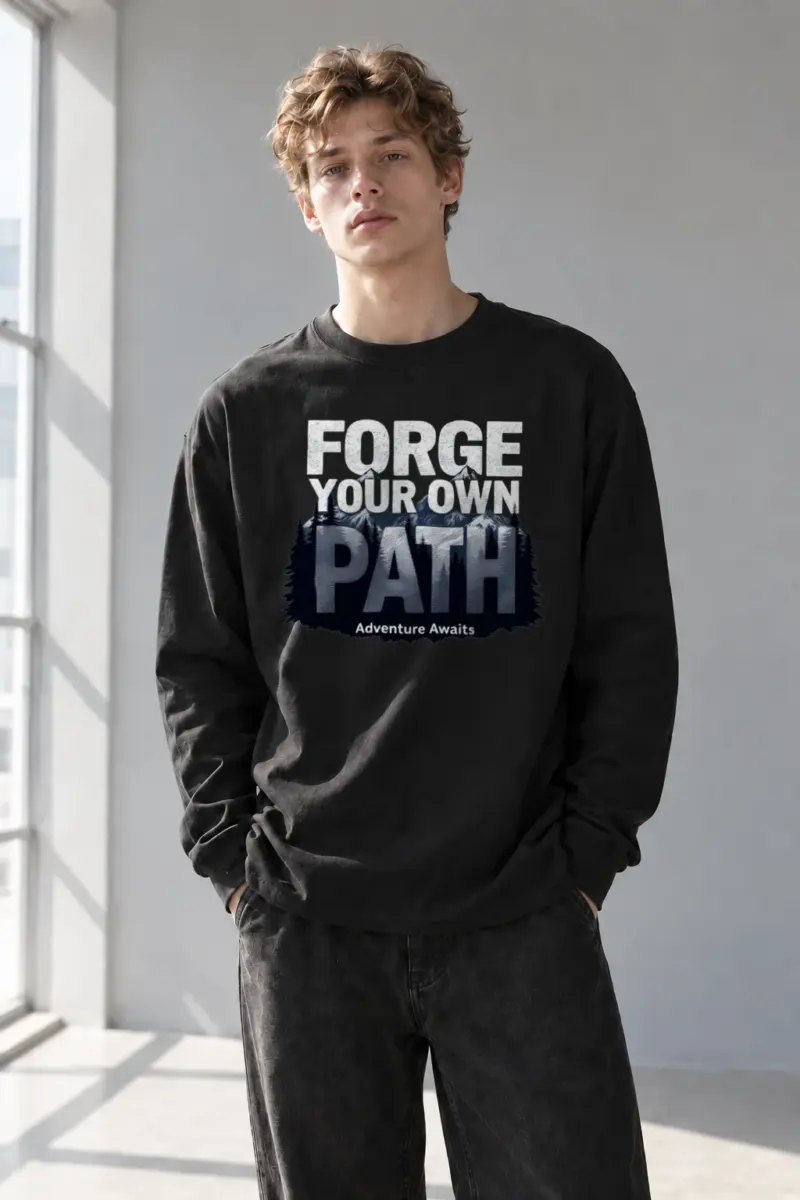 "Forge Your Own Path" Unisex Longsleeve T-shirt | Gildan 2400