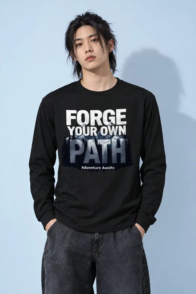 "Forge Your Own Path" Unisex Longsleeve T-shirt