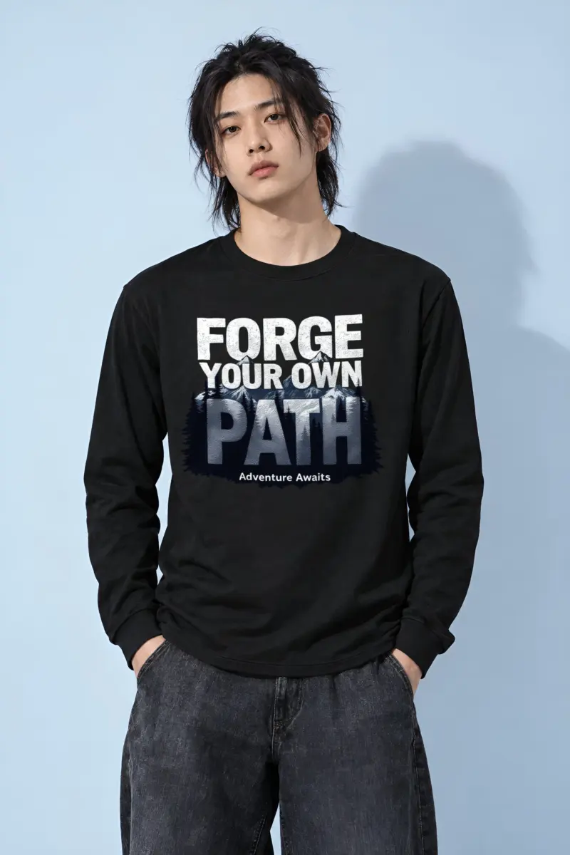 "Forge Your Own Path" Unisex Longsleeve T-shirt
