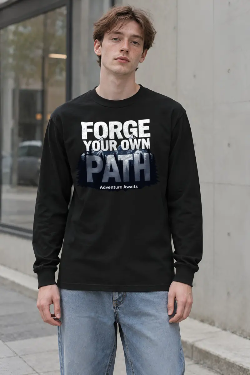 "Forge Your Own Path" Unisex Longsleeve T-shirt