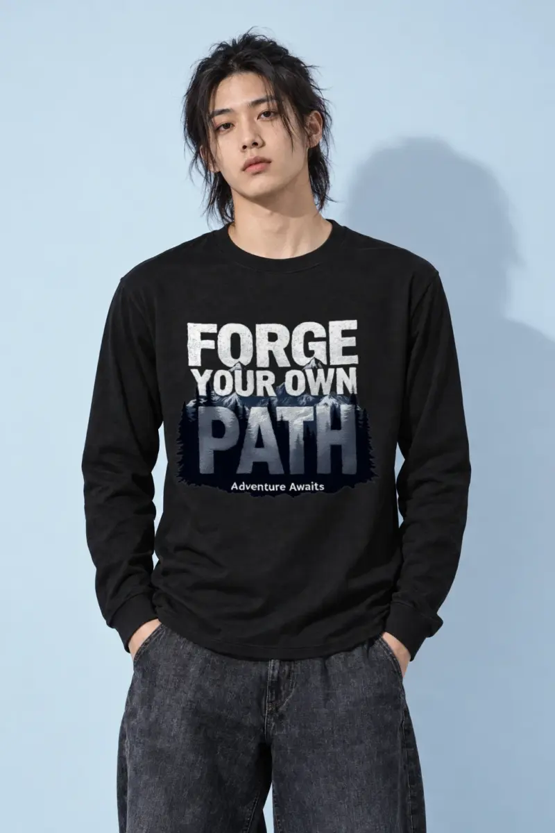 "Forge Your Own Path" Unisex Longsleeve T-shirt