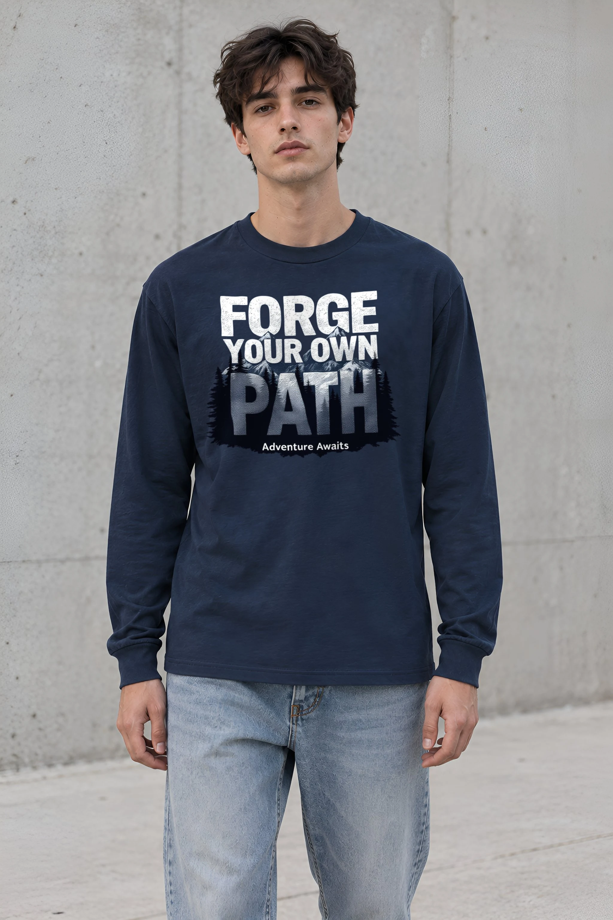 "Forge Your Own Path" Unisex Longsleeve T-shirt