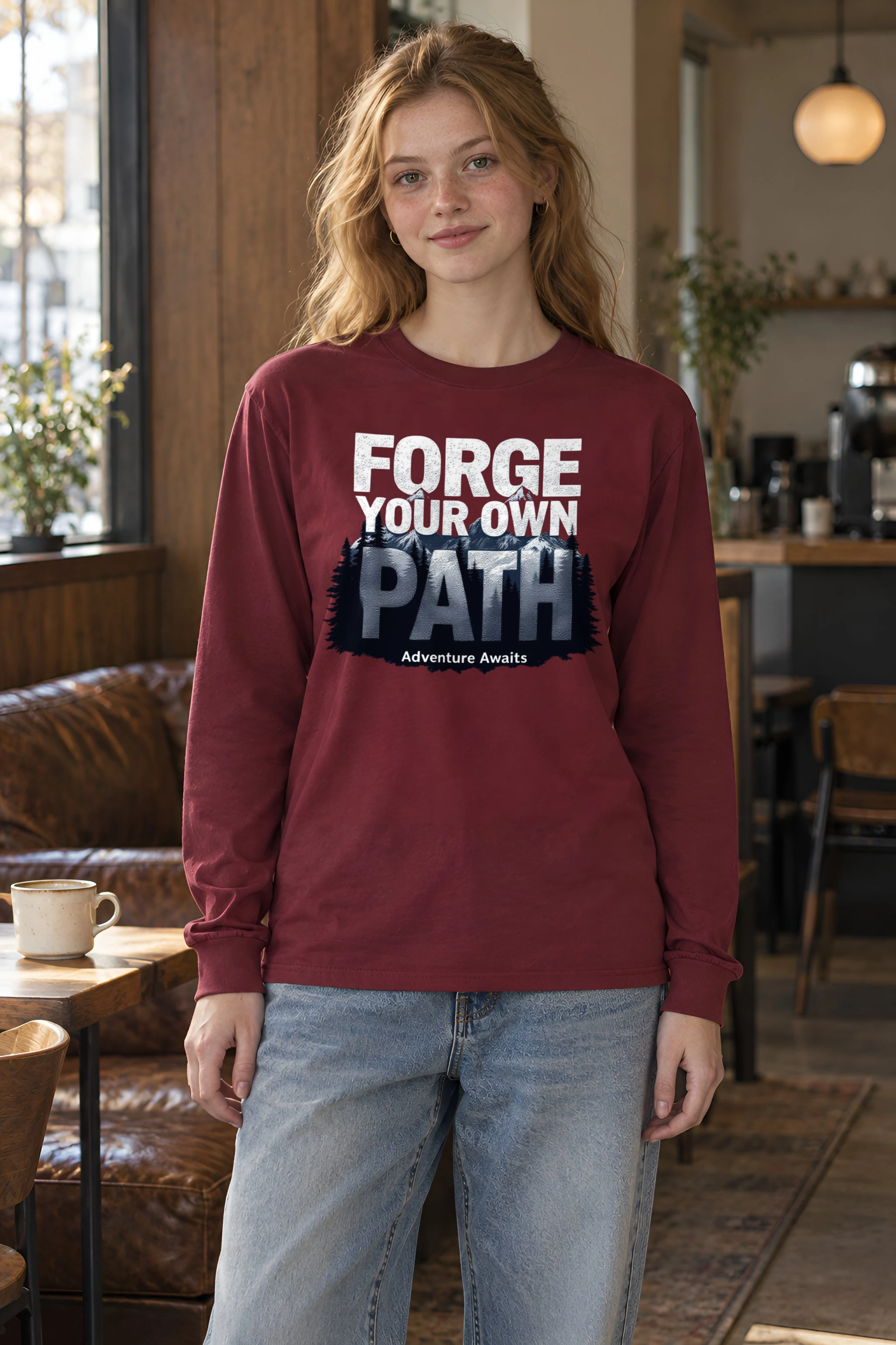 "Forge Your Own Path" Unisex Longsleeve T-shirt
