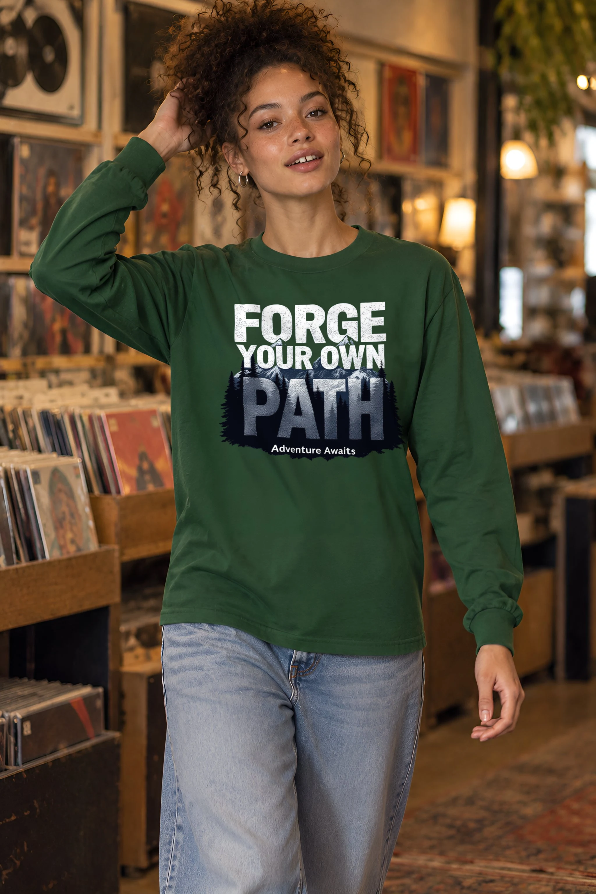 "Forge Your Own Path" Unisex Longsleeve T-shirt