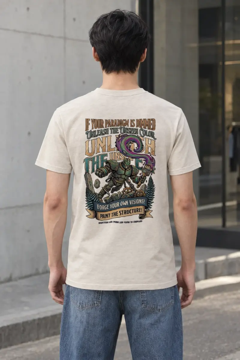 "Forge Your Visions" Heavyweight Unisex Crewneck T-shirt