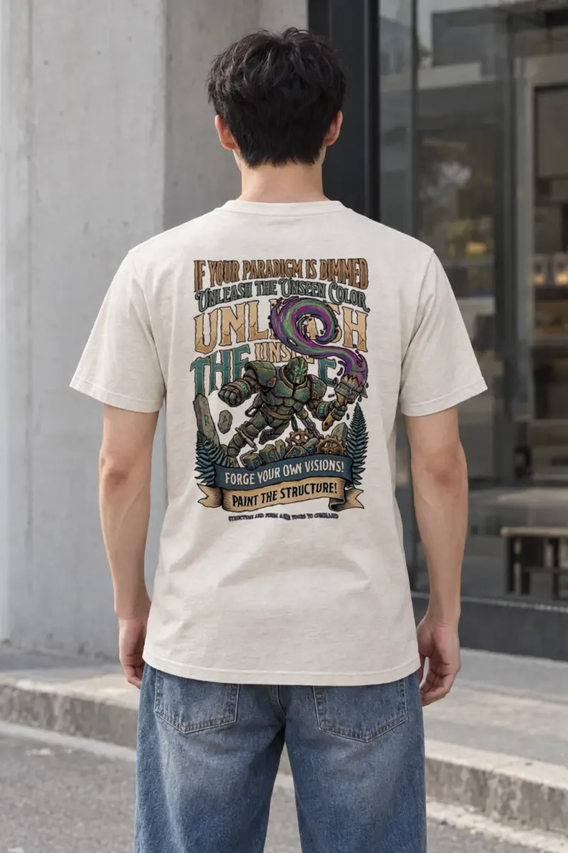 "Forge Your Visions" Heavyweight Unisex Crewneck T-shirt