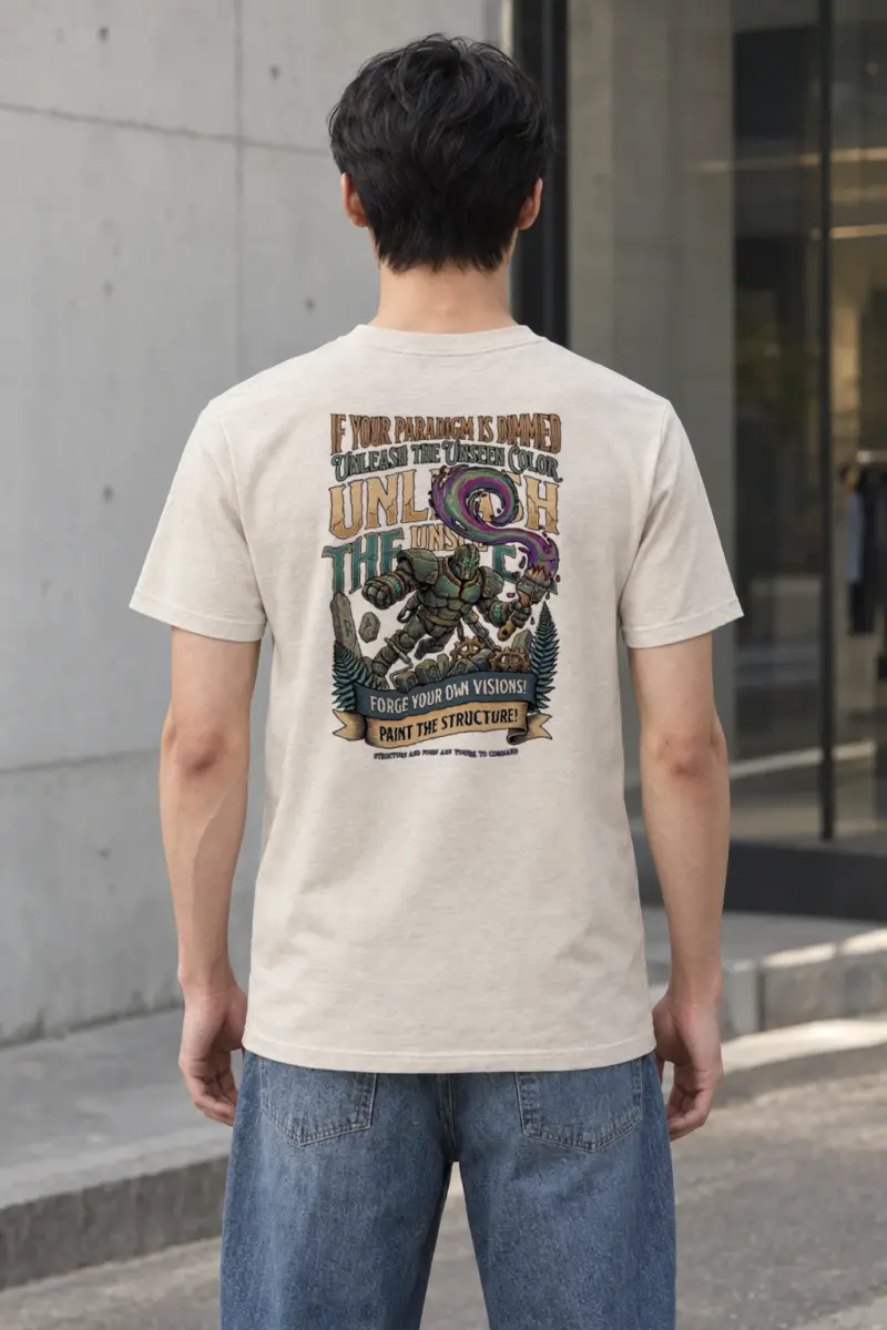 "Forge Your Visions" Heavyweight Unisex Crewneck T-shirt