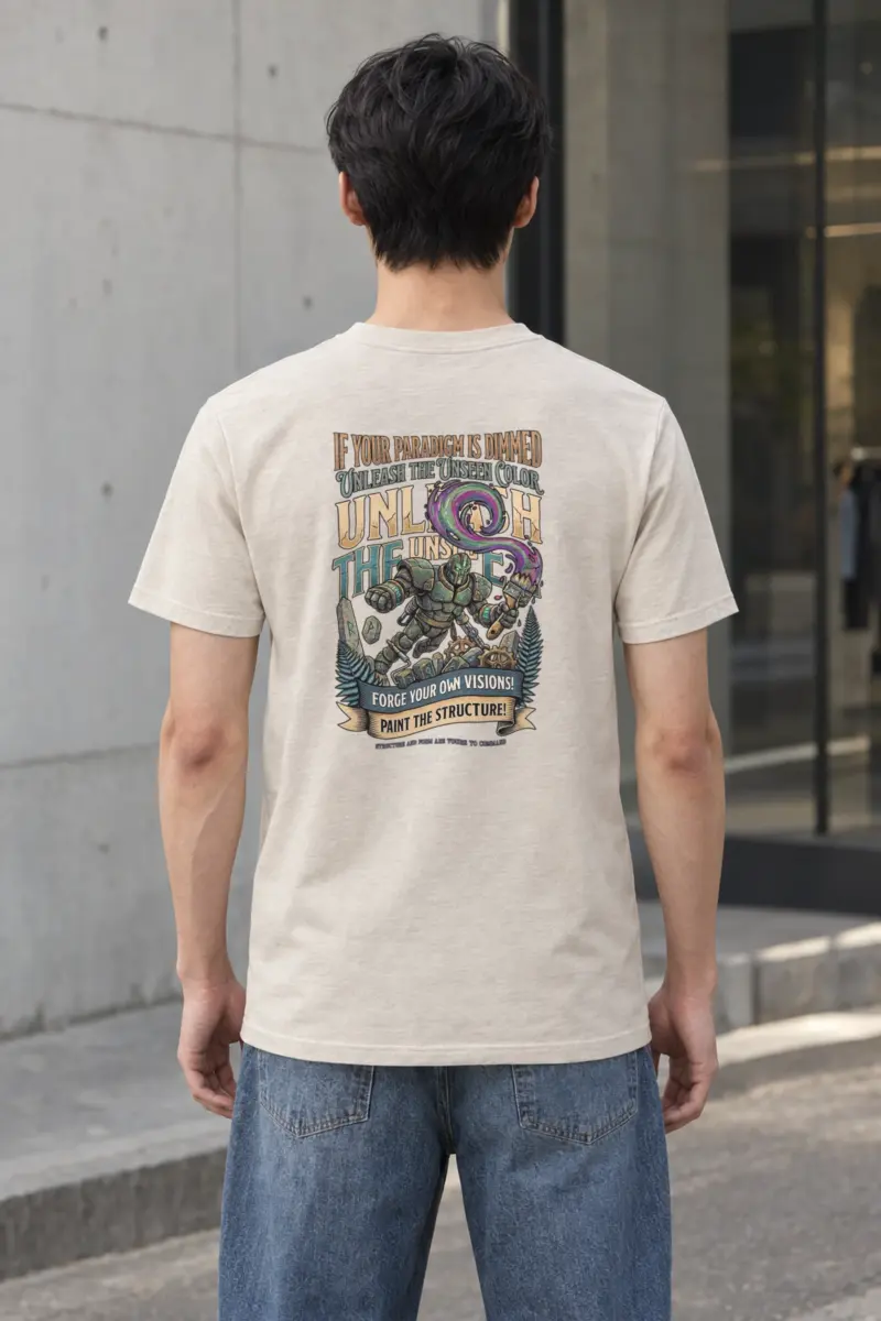 "Forge Your Visions" Heavyweight Unisex Crewneck T-shirt